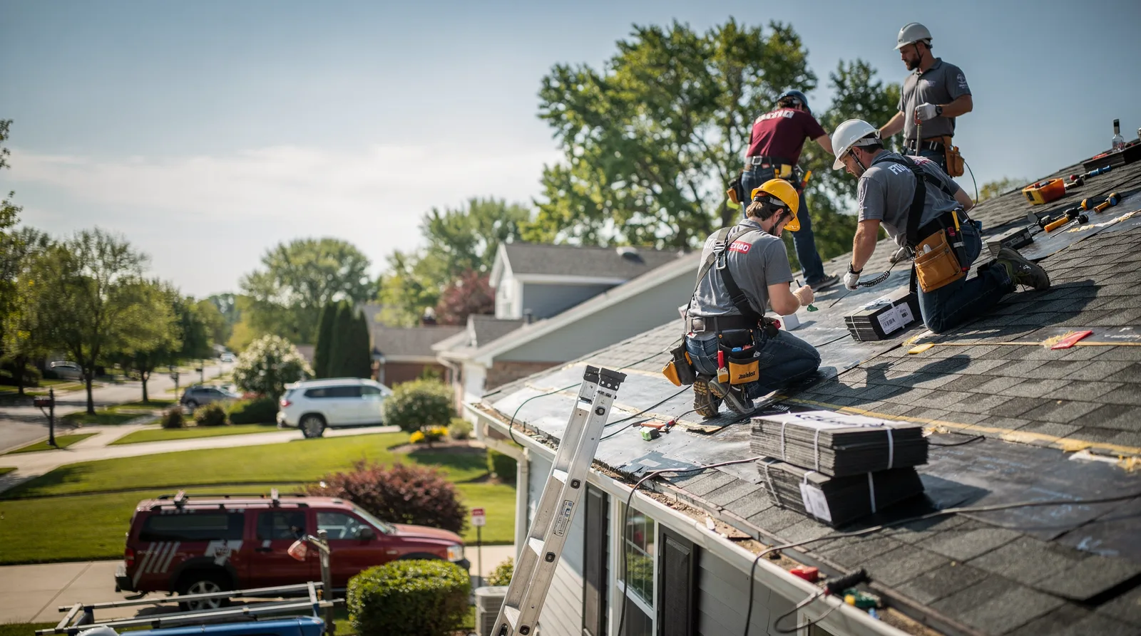 Roof Repair in Packwaukee, WI around you